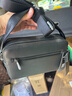 新秀麗（Samsonite）斜挎包男士單肩包精品男包旅行背包時(shí)尚休閑BC9*09013黑色/咖色 曬單實(shí)拍圖