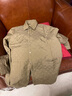 衣典零一（LEDIALYI）2025春秋季女裝新款休閑洋氣百搭中年小香風(fēng)短外套女薄款夾克上衣 卡其色 2XL （推薦145-170斤） 曬單實(shí)拍圖