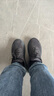 HOKA ONE ONE 【汪順同款】新款夏季男鞋克利夫頓 10跑步鞋CLIFTON 10輕量緩震 黑色/黑色 40.5 曬單實拍圖