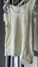 童泰（TONGTAI）嬰兒背心夏季純棉寶寶衣服兒童護肚馬甲打底內(nèi)衣提花綠色73cm 曬單實拍圖