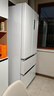 美的（Midea）508升法式多門(mén)四開(kāi)門(mén)一級能效雙系統雙循環(huán)除菌凈味國家補貼20%家用冰箱大容量BCD-508WTPZM(E)白 曬單實(shí)拍圖