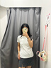UR2025春季新款女裝時尚設(shè)計感百搭裙褲造型短褲UWM650032 深灰 (偏短) L 曬單實拍圖