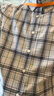 哈吉斯（HAZZYS）男裝 夏季男襯衣【3A抗菌】格紋短袖襯衫男ATCZK1BBX83 曬單實(shí)拍圖