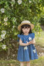 G.DUCKKIDS小黃鴨童裝女童2025新款夏季牛仔裙連衣裙蝴蝶結小女孩寶裙子夏裝 藍色 120 (建議105-115cm 4-5.2周歲) 曬單實(shí)拍圖