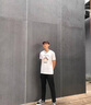 啄木鳥冰絲褲子男士夏季薄款潮牌透氣男生直筒速干運(yùn)動(dòng)彈力黑色休閑長(zhǎng)褲 黑色冰絲 【單件裝】 XL 【建議115-130斤】 曬單實(shí)拍圖