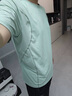 莫代爾運(yùn)動(dòng)t恤男跑步夏季冰絲速干衣短袖羽毛球訓(xùn)練上衣健身服2025新款 綠色【冰絲 速干 透氣】 XL (145-160斤) 曬單實(shí)拍圖