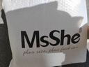 MsShe【5A抗菌棉重工燙鉆字母短袖T恤】大碼女裝2025夏裝胖mm上衣 風(fēng)信紫色現貨 4XL 曬單實(shí)拍圖