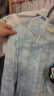 ASK JUNIOR男童外套2024夏裝薄款連帽兒童皮膚衣連帽外套空調(diào)服 藍(lán)色 150 曬單實拍圖