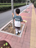 McTicco兒童痞帥運動套裝男童2025新款夏季街舞短袖長褲大童漸變韓風夏裝 9849漸變+5725漸變 130 130cm 曬單實拍圖