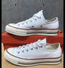 匡威（Converse）1970S男鞋女鞋帆布鞋季情侶經(jīng)典低幫休閑鞋運動(dòng)鞋多巴胺板鞋 白色 162065C 39 曬單實(shí)拍圖