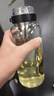 天喜玻璃杯大容量水杯男士泡茶杯一鍵開茶水分離杯子1000ml節(jié)日禮物 曬單實(shí)拍圖