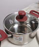 愛仕達（ASD）湯鍋 316L食品級加厚不銹鋼蒸煮鍋 復底奶鍋20CM燃氣電磁爐通用B5 曬單實拍圖