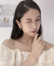 紀(jì)詩哲（GIEVSZHE）不規(guī)則大圓圈圈耳環(huán)女復(fù)古氣質(zhì)時尚耳釘耳飾生日禮物送女友老婆 免費(fèi)刻字/代寫賀卡服務(wù) 免費(fèi)刻字/代寫賀卡-精品禮盒 曬單實(shí)拍圖