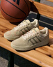adidas ENTRAP休閑舒適運動板鞋少年感復古籃球鞋男女阿迪達斯   淺芥末綠/深綠JS3007   42 曬單實拍圖