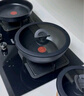 特福（Tefal）鍋具套裝百變鍋鑄鋁紅心可拆卸煎炒鍋六件套黑美人【帶硅膠鏟】 曬單實拍圖