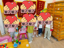 戴維貝拉女童發(fā)光涼鞋兒童學(xué)步?jīng)鲂瑢殞氶W燈鞋亮燈DB2251799 曬單實(shí)拍圖