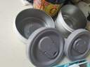 樂扣樂扣飯盒上班族帶飯餐盒316不銹鋼碗帶蓋便攜便當(dāng)盒食堂打飯單層湯盒 曬單實(shí)拍圖