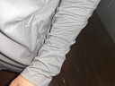 小野和子寬松防曬衣女夏季外套戶外防紫外線冰絲防曬服 薄霧灰  均碼F 曬單實(shí)拍圖