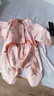 憶愛寶寶爬行服夏季防臟爬爬服戶外兒童全身罩衣嬰兒連體罩衣爬爬衣 安哥拉兔 80cm 參考身高76-82cm 曬單實拍圖