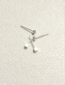 DAISY DREAM醫(yī)用手術(shù)鈦鋼耳釘女防掉養(yǎng)耳洞耳環(huán)高級感耳骨釘睡覺免摘耳蝸耳飾 3mm圓頭耳釘【醫(yī)用鈦鋼防致敏】 曬單實(shí)拍圖