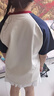 迪士尼兒童t恤純棉男女童夏季短袖打底衫親子上衣童裝 DS009藏青 165cm  曬單實拍圖