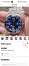 浪琴（LONGINES）男表康卡斯系列自動機械手表男瑞士300米防水男士手表 L3.782.4.96.6機械陶瓷藍盤43MM 曬單實拍圖