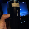 恩爾美（nRMEi）茶杯茶水分離玻璃杯男士高硼硅耐熱雙層防摔商務(wù)辦公便攜水杯子 質(zhì)雅黑450ML【一鍵開蓋+茶倉】 曬單實(shí)拍圖