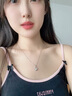 迪后（Dirholl）PT950鉑金項(xiàng)鏈女白金鎖骨鏈四葉草時(shí)尚飾品520情人節(jié)禮物送女友 輕奢款-四葉草項(xiàng)鏈【可刻字】 曬單實(shí)拍圖