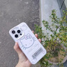 瑪爾扎 粉色蝴蝶結貓貓適用蘋(píng)果16promax手機殼新款iPhone15pro磨砂彩銀14卡通可愛(ài)13高級感12全包防摔 【粉色凱蒂貓】磨砂彩銀*金屬支架 iPhone 16 Pro Max 曬單實(shí)拍圖