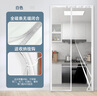 源興（YUANXING）門簾冬季防風(fēng)保暖擋風(fēng)透明門簾 免打孔空調(diào)門簾塑料家用商鋪超市磁吸隔斷簾子 90x220cm  曬單實(shí)拍圖