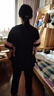 佐朗迪（zuolangdi） 瑜伽服女套裝2025新款大碼跑步運(yùn)動(dòng)套裝胖mm顯瘦遮臀 灰色四件套 4XL （建議170-200斤） 曬單實(shí)拍圖