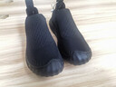 牧末（MUMO）品牌透氣網(wǎng)鞋男士休閑鞋新款一腳蹬懶人鞋戶外輕便舒適飛織運(yùn)動(dòng)鞋 黑色 40 標(biāo)準(zhǔn)皮鞋尺碼 曬單實(shí)拍圖