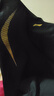 李寧（LI-NING）泳衣女專業(yè)訓(xùn)練連體平角游泳衣女士時尚大碼泳裝011 黑金 XL  曬單實拍圖