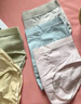 黛爾佳人【10A抑菌】內(nèi)褲女士2025性感新款女生純色抗菌棉質(zhì)中腰大碼短褲 曬單實(shí)拍圖