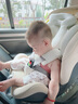 寶貝第一（Babyfirst）靈悅3代Gen III嬰兒童汽車安全座椅0-7歲寶寶可坐可躺奶茶杏R155F 曬單實拍圖