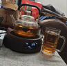 祥瑞盤(pán)古泡茶壺玻璃茶水分離煮茶壺電陶爐套裝耐高溫加厚高硼硅玻璃 雙魚(yú)壺1L 曬單實(shí)拍圖
