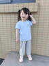 真維斯女童套裝夏季2025新款天絲防曬褲子純棉短袖休閑時(shí)髦牛仔長(cháng)褲童裝 【短袖+天絲直筒褲】透氣親膚02 120 【推薦37-45斤】限時(shí)特惠 曬單實(shí)拍圖