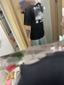 STONE ISLAND石頭島 25春夏純棉圓領(lǐng)印花LOGO短袖T恤 黑色 L 曬單實(shí)拍圖