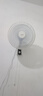 美的（Midea）壁扇16寸壁掛電風(fēng)扇輕聲宿舍搖頭商用掛墻風(fēng)扇食堂大風(fēng)力工業(yè)壁扇搖頭牛角扇 FWA40UA 曬單實(shí)拍圖