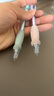 根號三新款減負筆彈性減壓筆按動中性筆速干黑科技H95高顏值學生刷題筆開學考試必備筆水性筆15°回彈 【續(xù)航套裝】H95三支+ST筆芯10支+護套6個 曬單實拍圖