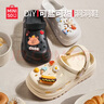 名創(chuàng)優(yōu)品（MINISO）洞洞鞋女款2025新款eva防滑防臭沙灘鞋增高涼拖鞋女夏季外穿 白色 36-37 曬單實拍圖