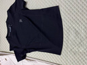 FILA FUSION斐樂潮牌女裝針織短袖衫2025夏季新款時尚休閑緊身T恤 正黑色-BK M 165/84A/M 曬單實拍圖