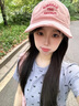 啄木鳥(niǎo)（TUCANO）粉色棒球帽子女夏季2025新款甜妹韓系時(shí)尚百搭顯臉小防曬鴨舌帽潮 1粉色 均碼 可調節（54-58c）一般都能 曬單實(shí)拍圖