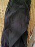 駱駝（CAMEL）速干運(yùn)動(dòng)褲男透氣梭織束腳休閑褲子 J13BA6L6008 幻影黑 XL 曬單實(shí)拍圖