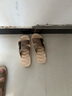 速狐防臭踩屎感新款防臭拖鞋男夏季靜音防滑外穿軟底室內(nèi)大碼涼拖鞋男 卡其升級版 41 腳寬胖請加大一碼買 曬單實拍圖