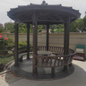 幽之藤家具（YOUZHITENG）圓形涼亭鋁合金庭院戶外新中式別墅花園室外公園亭子定制 定制其他款式或尺寸定金 曬單實拍圖