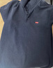Levi's李維斯冰酷系列25春夏新款男士針織休閑簡約涼感短袖Polo衫 黑色 004KC-0000 XL 曬單實(shí)拍圖