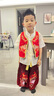 G.DUCKKIDS小黃鴨童裝哪吒衣服女童套裝夏季兒童漢服女孩短袖長褲六一演出服 紅色套裝 120 5~6歲【110-120cm】cm 曬單實(shí)拍圖
