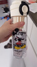 迪士尼（Disney）米奇老鼠兒童雙飲塑料杯子食品級(jí)男女小學(xué)生專用夏天吸管水壺杯子 曬單實(shí)拍圖