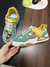 小眾原創(chuàng  )男鞋夏季2025新款透氣板鞋休閑百搭厚底防滑學(xué)生運動(dòng)潮鞋 8109綠色 40 曬單實(shí)拍圖